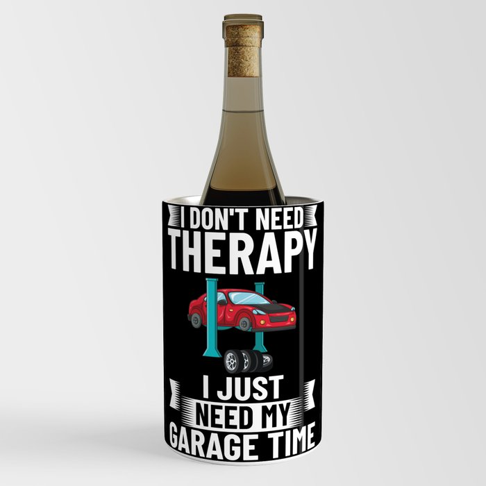 Auto Repair Car Mechanic Garage Shop Beginner Wine Chiller