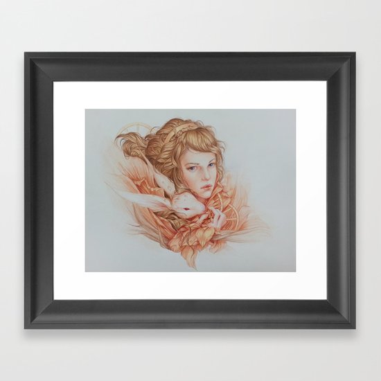 Wile Framed Art Print