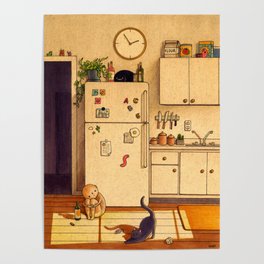Kitchen Floor Poster