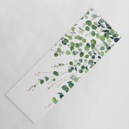 Eucalyptus Watercolor Yoga Mat