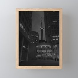 City Night Framed Mini Art Print
