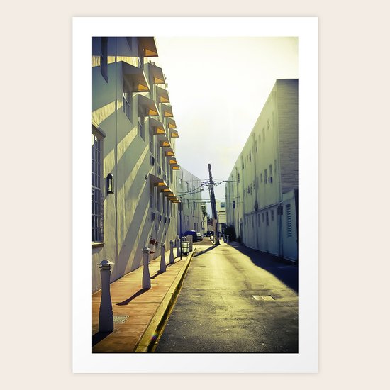 South Beach Sunrise Art Print