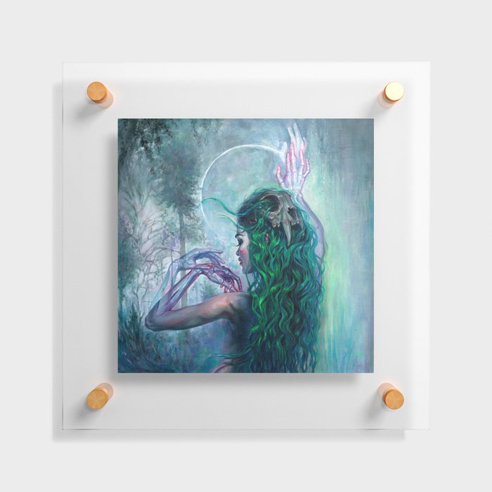 Shaman Bones Floating Acrylic Print