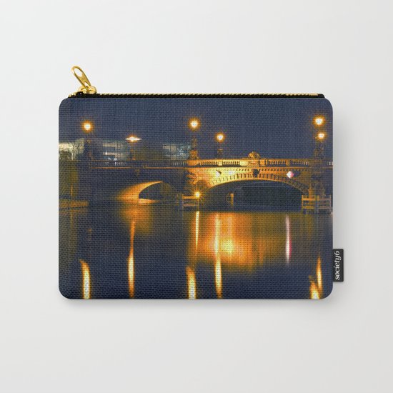 BERLIN NIGHT on the RIVER SPREE Carry-All Pouch