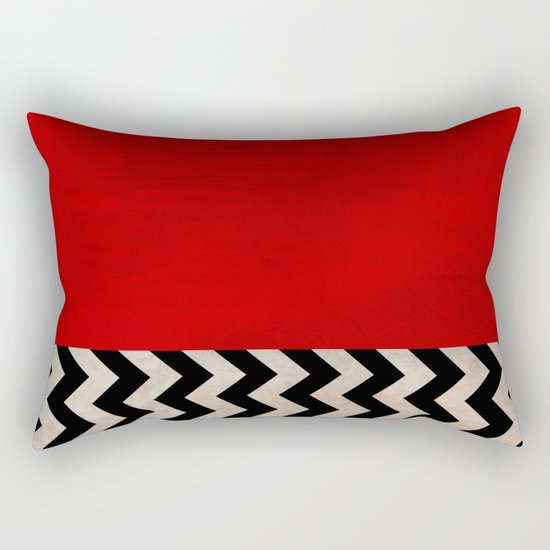 Twin Peaks - Red Room Rectangular Pillow