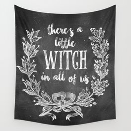 A Little Witch Wall Tapestry