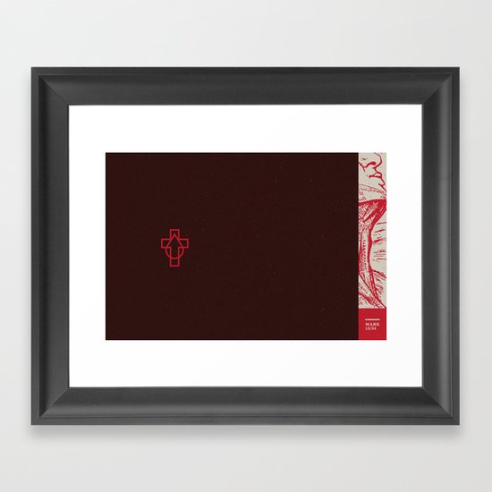 Why Have You Forsaken Me (by Scott Allen Hill) Framed Art Print