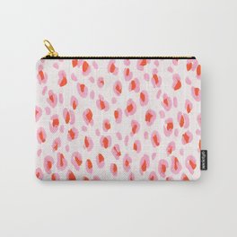 Pink Leopard Carry-All Pouch