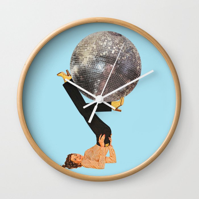 Boogie Shoes Wall Clock