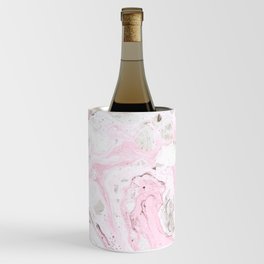 Pink and gray marble Wine Chiller