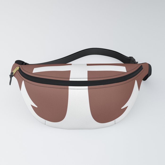 Anchor (White & Brown) Fanny Pack