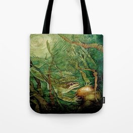 “The Frog and the Golden Orb” by Edmund Dulac (1918) Tote Bag