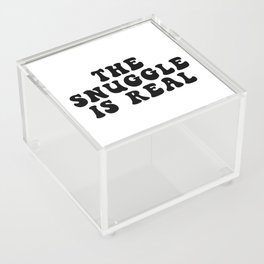The Snuggle Is Real Acrylic Box