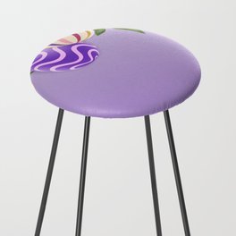 Easter Background Counter Stool