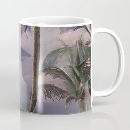 Palm on the beach art  Coffee Mug