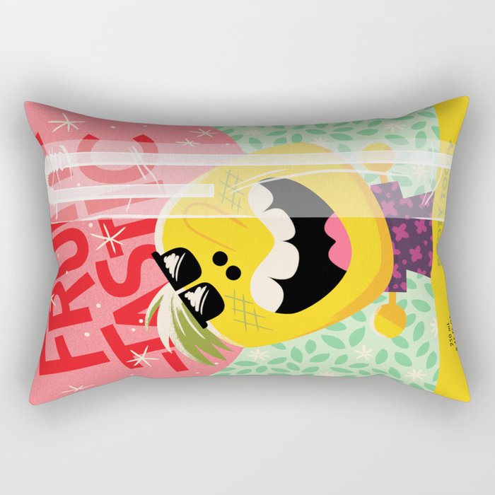 Rooty Tooty Fruity Punch Rectangular Pillow