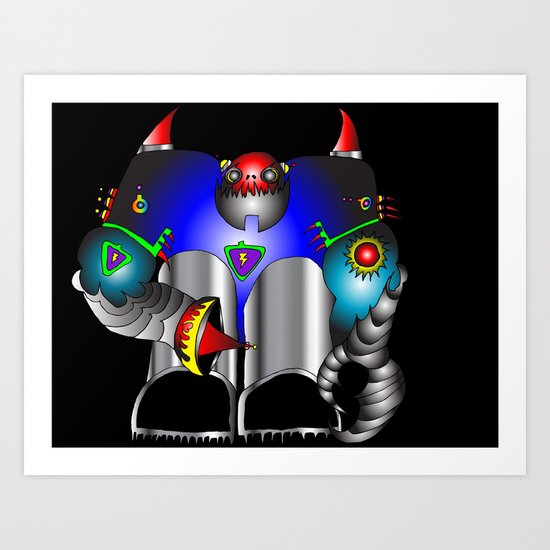 Robo Art Print