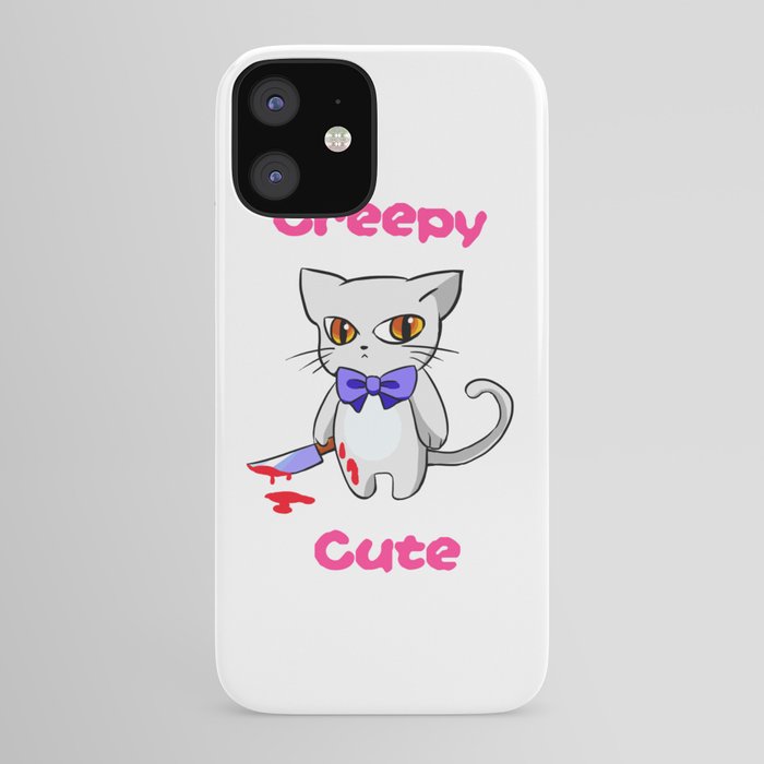 Creepy Cute Cat Kitten Anime Horror Kawaii Gift Iphone Case By Pubeast Society6 Creepy Cute Cat Kitten Anime Horror Kawaii Gift Iphone Case By Pubeast Society6
