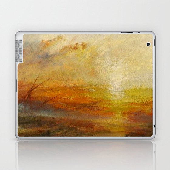 Joseph Mallord William Turner the slave ship  Laptop & iPad Skin