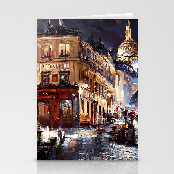Streets of Paris Stationery Cards