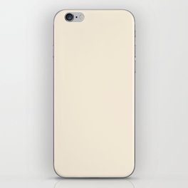 WARM NEUTRAL solid color iPhone Skin