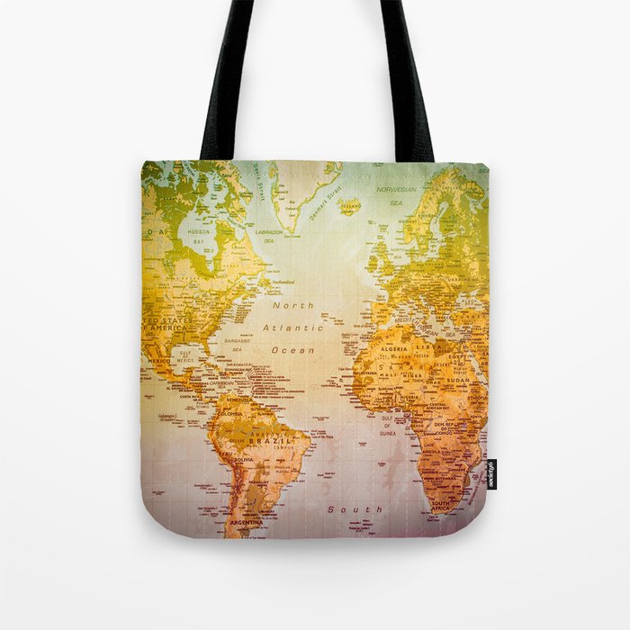 Colorful World Tote Bag