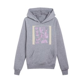 Modern Abstract NO.2 | Lila Kids Pullover Hoodies