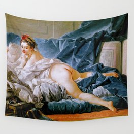 François Boucher "Brown Odalisque (L'Odalisque Brune)" (1745) Wall Tapestry