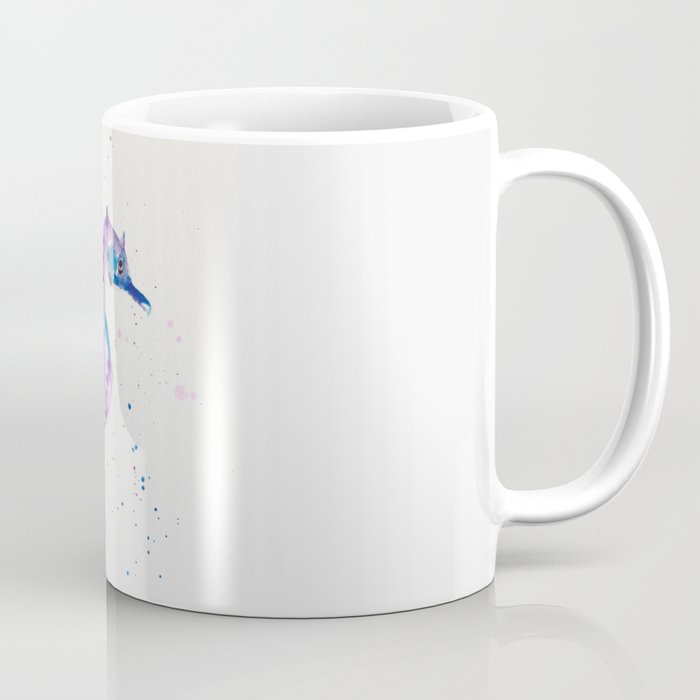 sea horse watercolor Coffee Mug