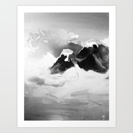 Ah Create and Destroy in Shadow Art Print