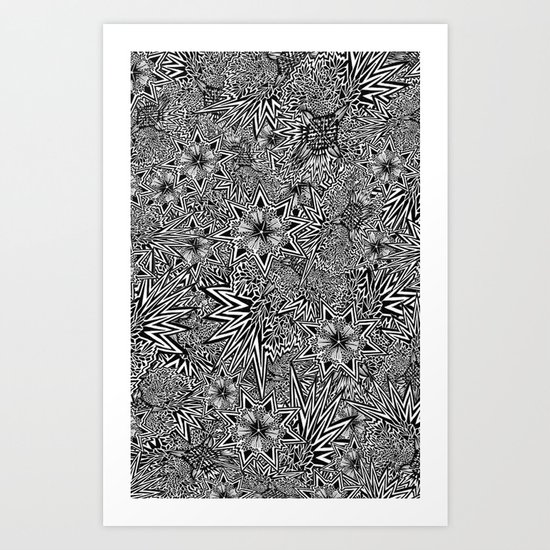Starry eyed Art Print