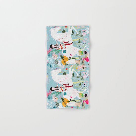 Storybook Horse Hand & Bath Towel