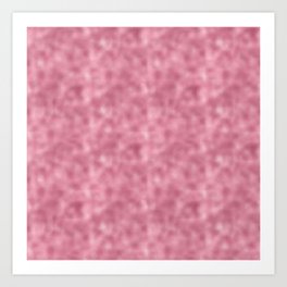 Glam Pink Metallic Texture Art Print