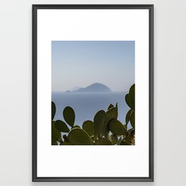 Like whales emerging from the sea Framed Art Print