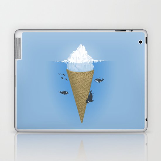Hidden part of icebergs Laptop & iPad Skin