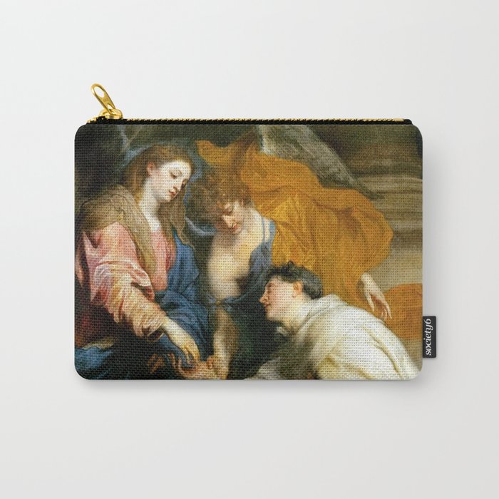 Sir Anthony van Dyck "Mystic Marriage of the Blessed Hermann Joseph (Engagement of the Beatified Hermann Joseph with the Virgin Mary)" Carry-All Pouch