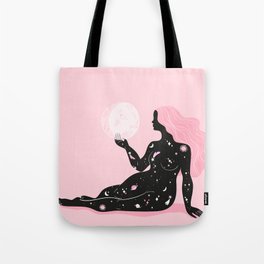 moon goddess Tote Bag