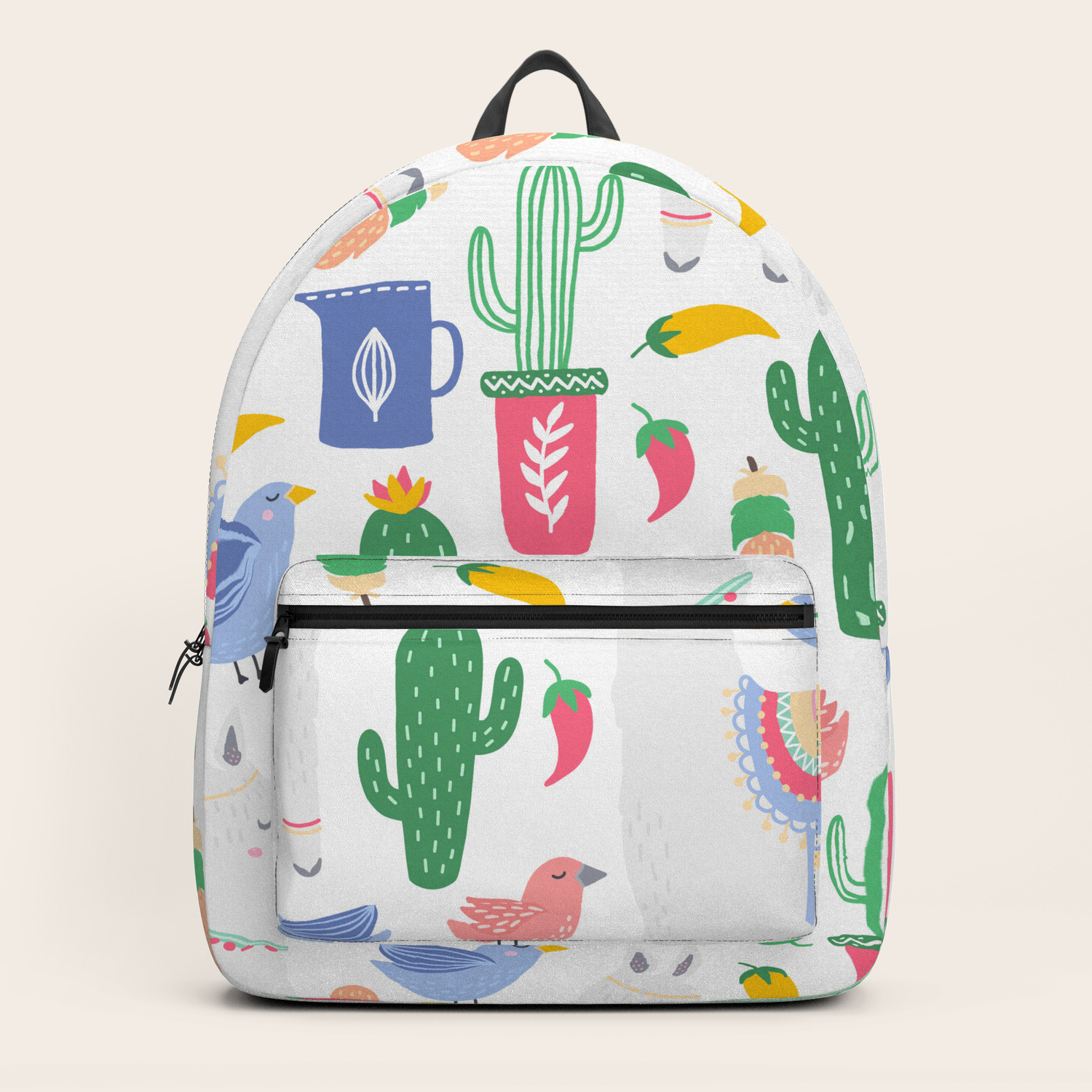 llama bookbag