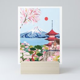 Mount Fuji Japan Mini Art Print