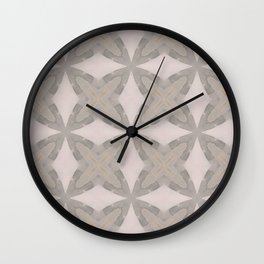 Grey Tones Wall Clock