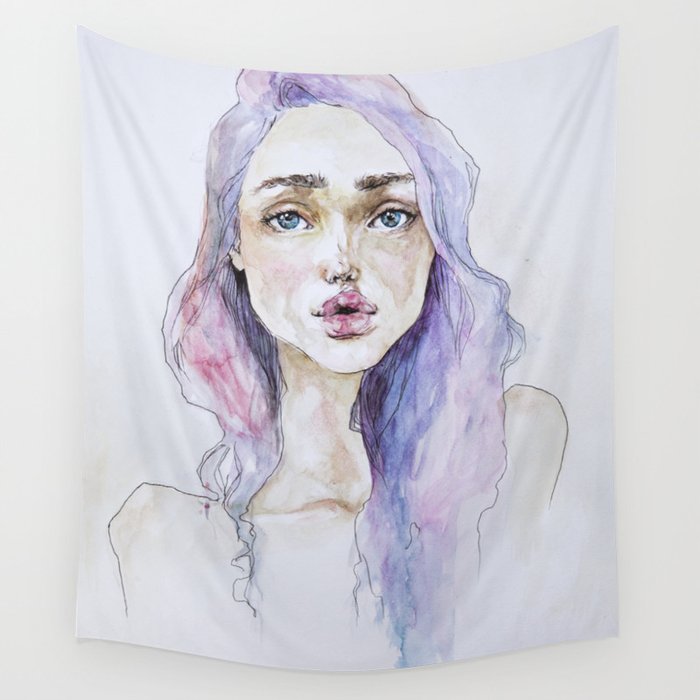 Lavender baby Wall Tapestry