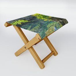 Mexico Photography - Beautiful Oasis In The Mexican Nature Folding Stool
