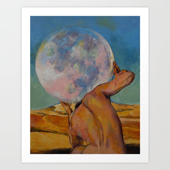 Atlas Art Print
