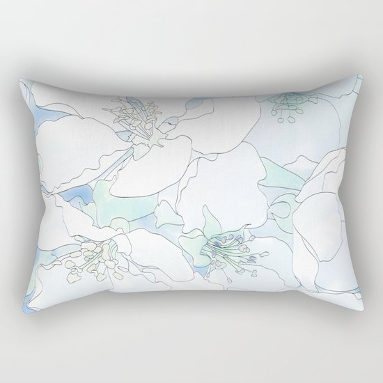 flowers Rectangular Pillow