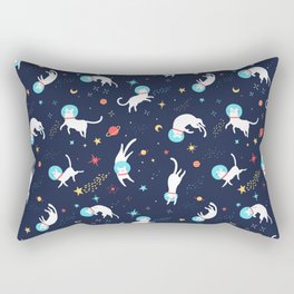 Astro Cat Rectangular Pillow