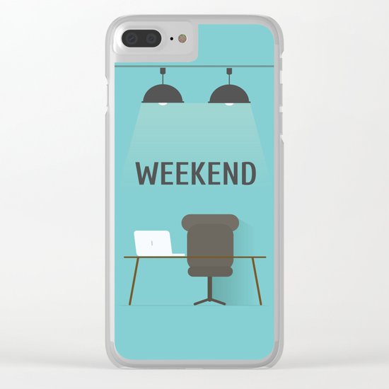Weekend Clear iPhone Case