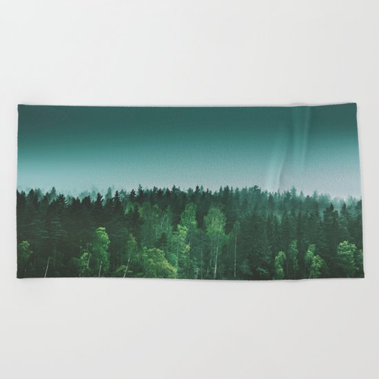 Echoes III Beach Towel
