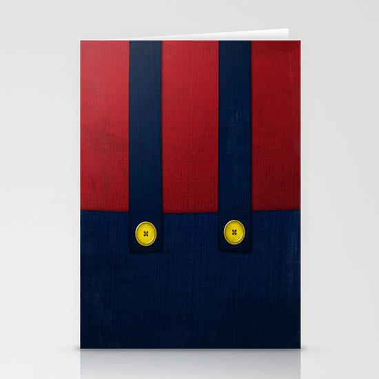 Video Game Poster: Plumber Stationery Cards