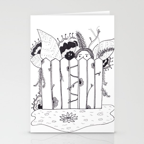 On the Fences Stationery Cards