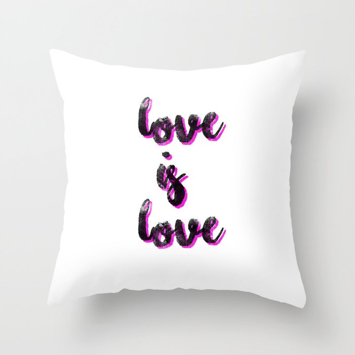 Love is Love vol.2 Throw Pillow